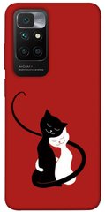 Чехол itsPrint Влюбленные коты для Xiaomi Redmi 10