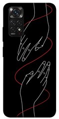 Чехол itsPrint Плетение рук для Xiaomi Redmi Note 11 (Global) / Note 11S