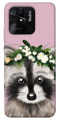 Чехол itsPrint Raccoon in flowers для Xiaomi Redmi 10C