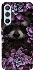 Чохол itsPrint Єнот у квітах для Samsung Galaxy A54 5G