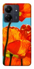 Чехол itsPrint Яркие маки для Xiaomi Redmi 13C