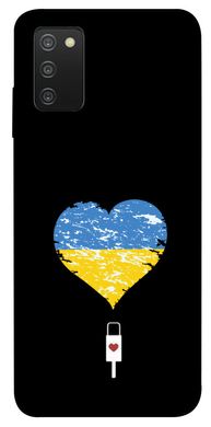 Чохол itsPrint З Україною в серці для Samsung Galaxy A03s