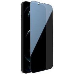 Защитное стекло Privacy 5D Matte (full glue) (тех.пак) для Apple iPhone 13 mini (5.4") Черный