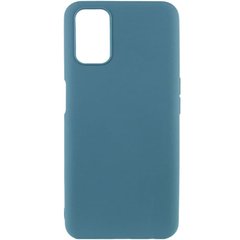 Силиконовый чехол Candy для Oppo A76 4G Синий / Powder Blue