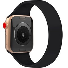 Ремінець Solo Loop для Apple watch 38mm/40mm 156mm (6) Чорний / Black