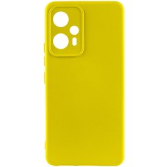 Чохол Silicone Cover Lakshmi Full Camera (A) для Xiaomi Redmi Note 12T Pro Жовтий / Flash