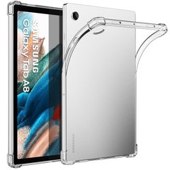 TPU чехол Epic Ease Color с усиленными углами для Samsung Galaxy Tab A8 10.5" (2021) Прозрачный