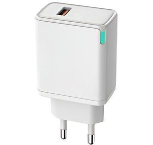 СЗУ Amaya E212S QC3.0 20W (1USB-A) White