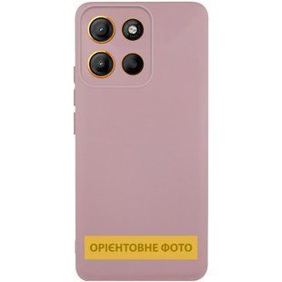 Чехол Silicone Cover Ummi Lakshmi Full Camera (AA) для Motorola Moto G35 Розовый / Pink Sand