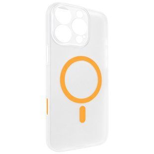 Чехол PC Slim Matte with Magnetic Fit (camera button) для Apple iPhone 16 Pro Max (6.9") Orange