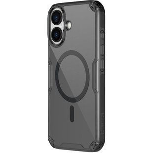 TPU чохол Nillkin Nature Pro Magnetic для Apple iPhone 17 (6.3") Чорний (прозорий)