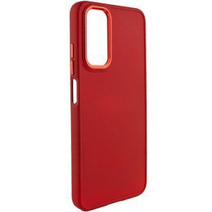 TPU чохол Bonbon Metal Style для Samsung Galaxy A14 4G/5G Червоний / Red