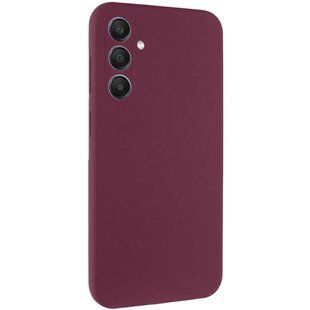Чехол Silicone Cover Ummi Lakshmi Full Camera (AA) для Samsung Galaxy A35 Бордовый / Marsala
