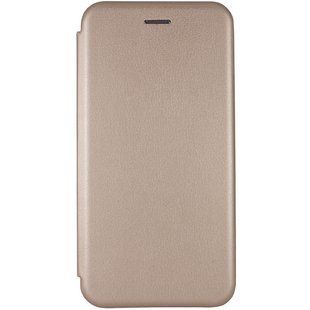 Шкіряний чохол-книжка Classy для Xiaomi Redmi 8 Золотий