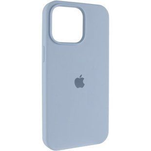 Чехол Silicone Case (AA) Logo with MagSafe для Apple iPhone 11 Pro (5.8") Голубой / Lilac Blue