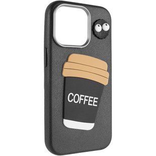 Чехол TPU Leather Toys для Apple iPhone 11 Pro Max (6.5") Coffee / Black