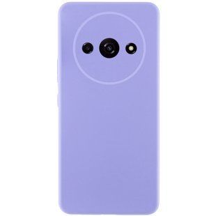 Чохол Silicone Cover Lakshmi Full Camera (AAA) для Xiaomi Redmi A3 Бузковий / Dasheen