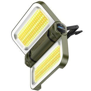 Кемпинговый фонарь Hoco DL22 solar-powered (5000 mAh) Green