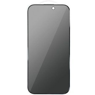 Защитное стекло Privacy 5D (тех.пак) для Apple iPhone 17 / 16 Pro (6.3") Черный