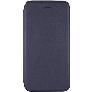 Шкіряний чохол (книжка) Classy для Xiaomi Redmi 12 Темно-синій