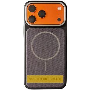 Чохол TPU TechWoven Hybrid with MagSafe для Apple iPhone 17 (6.3") Black / Purple
