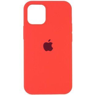 Чохол Silicone Case Full Protective (AA) для Apple iPhone 15 Plus (6.7") Кавуновий / Watermelon red