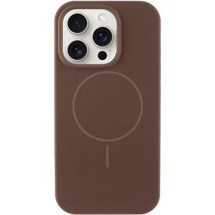 Чохол Silk Full Protective (AA) NO LOGO with Magnetic Fit для Apple iPhone 16 Pro (6.3") Коричневий / Brown