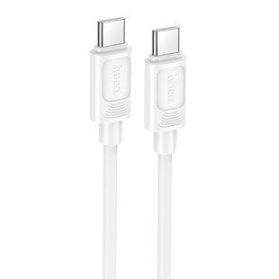 Дата кабель Hoco X122 Benefit Type-C to Type-C 60W (1m) White