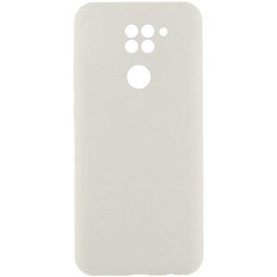 Чохол Silicone Cover Lakshmi Full Camera (AAA) для Xiaomi Redmi Note 9 / Redmi 10X Білий / White