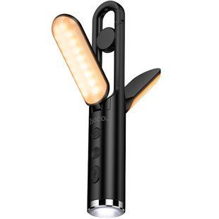 Лампа кемпинговая Hoco HX13 Flashing&Lighting (1200 mAh) Black