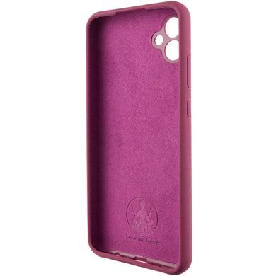 Чехол Silicone Cover Lakshmi Full Camera (AAA) для Samsung Galaxy A06 Бордовый / Plum