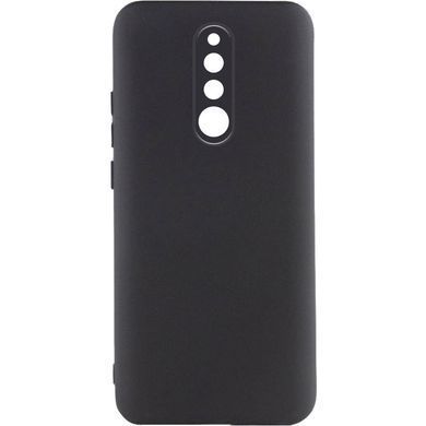 Чохол TPU GETMAN Liquid Silk Full Camera для Xiaomi Redmi 8 Чорний / Black