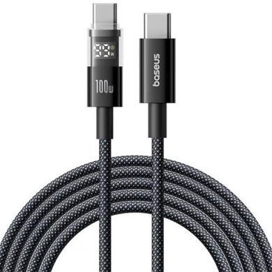 Дата кабель Baseus Display 2 Type-C to Type-C 100W (1m) (P10382702) Cosmic Black