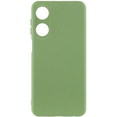 Чехол Silicone Cover Lakshmi Full Camera (A) для Oppo A38 / A18 Зеленый / Pistachio