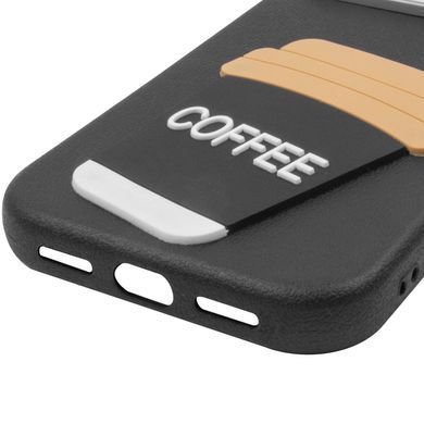 Чехол TPU Leather Toys для Apple iPhone 11 Pro Max (6.5") Coffee / Black
