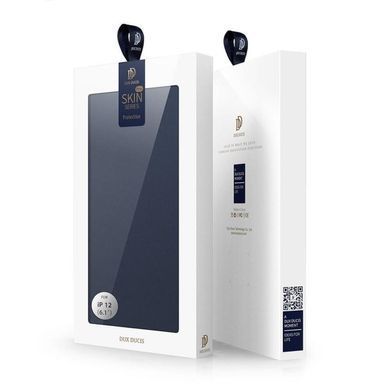 Чехол-книжка Dux Ducis с карманом для визиток для Apple iPhone 14 / 13 (6.1") Синий