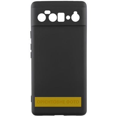 Чехол TPU GETMAN Liquid Silk Full Camera для Motorola Moto G24 Черный / Black