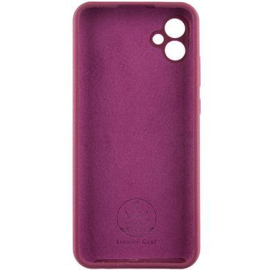 Чехол Silicone Cover Lakshmi Full Camera (AAA) для Samsung Galaxy A06 Бордовый / Plum