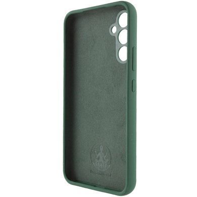 Чехол Silicone Cover Lakshmi Full Camera (AAA) with Logo для Samsung Galaxy A34 5G Зеленый / Cyprus Green