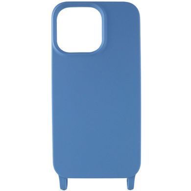 Чехол TPU two straps California для Apple iPhone 13 (6.1") Синий / Cosmos blue