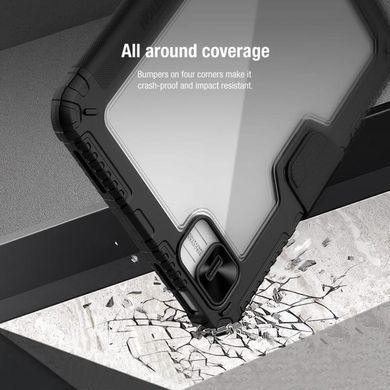 Уцінка Чохол-книжка Nillkin Bumper Pro для Apple iPad 10.9" (2022-24) / 11" (A16) 2025 Пошкоджена упаковка / Black