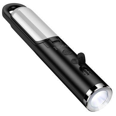 Лампа кемпинговая Hoco HX13 Flashing&Lighting (1200 mAh) Black