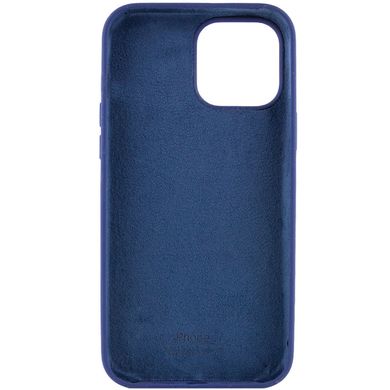 Чехол Silicone Case Full Protective (AA) для Apple iPhone 15 Plus (6.7") Синий / Deep navy