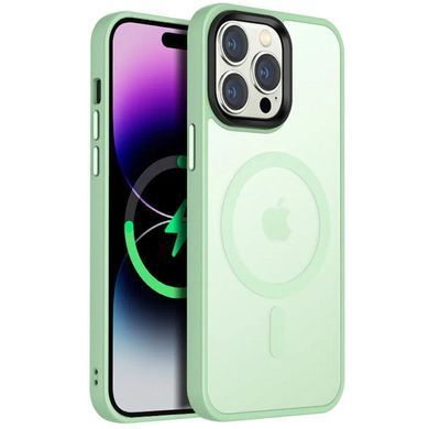 Чехол Ummi Colorful with Magnetic Fit для Apple iPhone 13 Pro Max (6.7") Мятный / Matcha Green