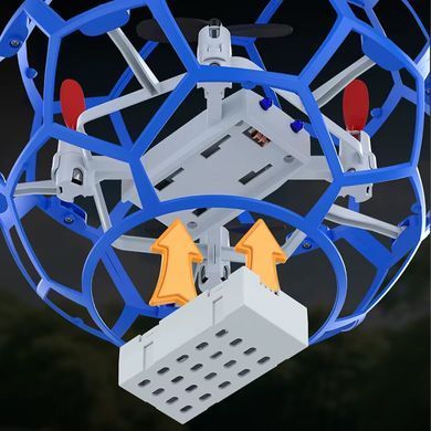 Самолет на радиоуправлении SCHE L0717 Ball Drone Blue