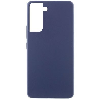 Чохол Silicone Cover Lakshmi (AAA) для Samsung Galaxy S21 FE Темно-синій / Midnight blue