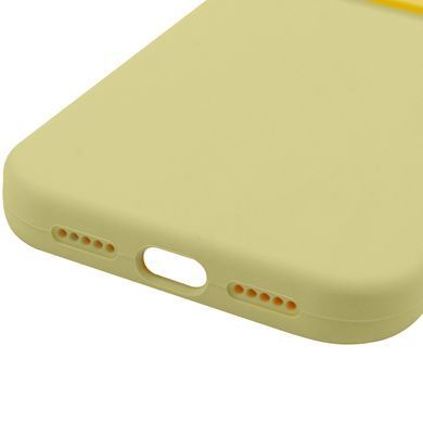 Чехол Silk Full Camera Protective (AA) NO LOGO для Apple iPhone 17 (6.3") Желтый / Mellow Yellow