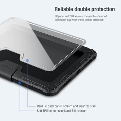 Уцінка Чохол-книжка Nillkin Bumper Pro для Apple iPad 10.9" (2022-24) / 11" (A16) 2025 Пошкоджена упаковка / Black
