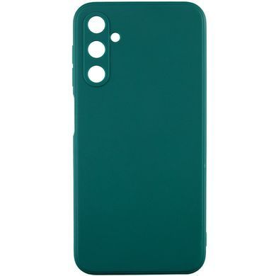 Силиконовый чехол Candy Full Camera для Samsung Galaxy A26 5G Зеленый / Dark green