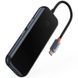 Переходник Baseus Hub AcmeJoy 5-Port Type-C (HDMI*1+USB3.0*2+USB2.0*1+Type-C PD&Data*1) (WKJZ) Dark Gray фото 2